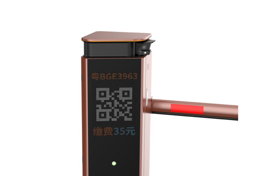 捷曜双目黑光道闸一体机6062